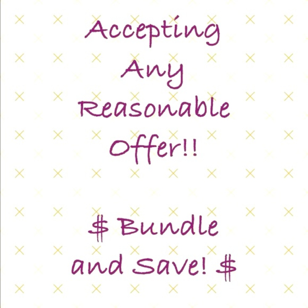 Bundle discounts & reasonable offers!